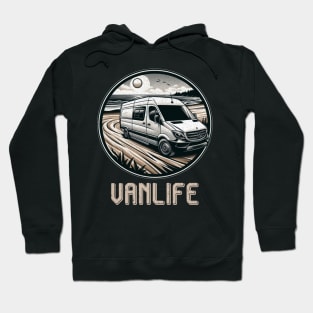 Mercedes sprinter camper conversion minimalist Hoodie